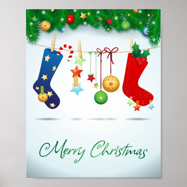 Poster Feliz Natal (Frente)
