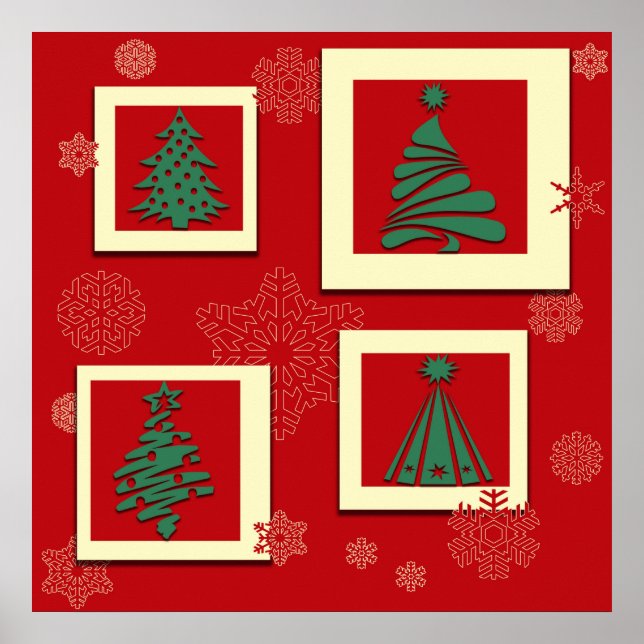 Póster Feliz Natal (Frente)