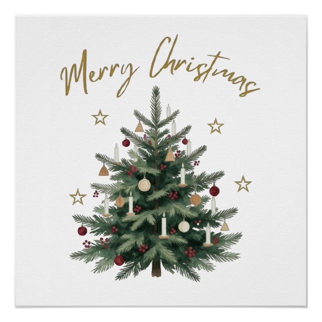 Póster Feliz Natal  (Frente)