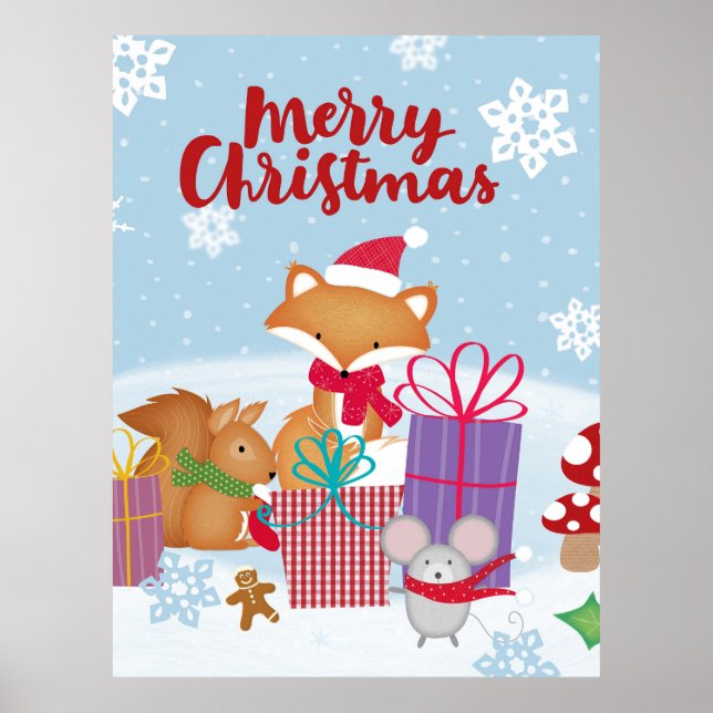 Poster Feliz Natal (Frente)