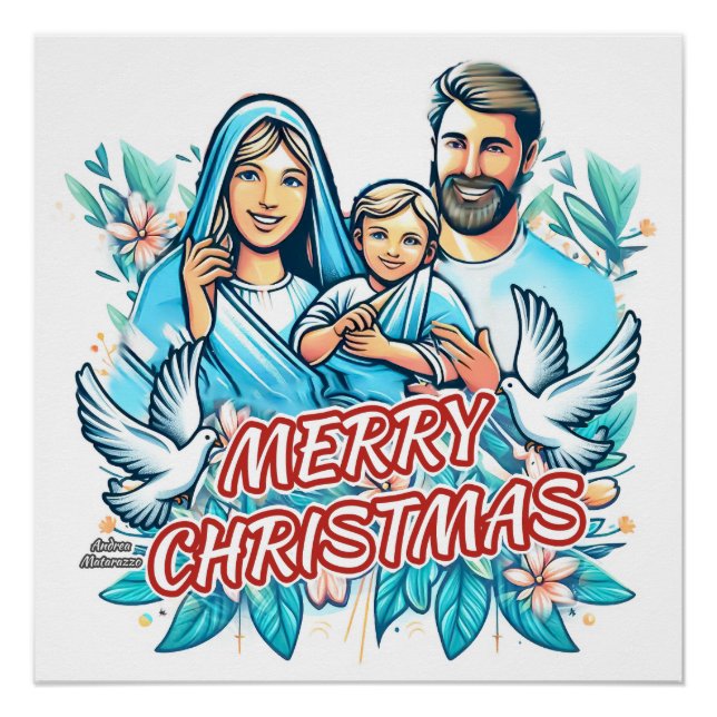 Póster Feliz Natal (Frente)