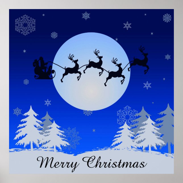 Póster Feliz Natal (Frente)