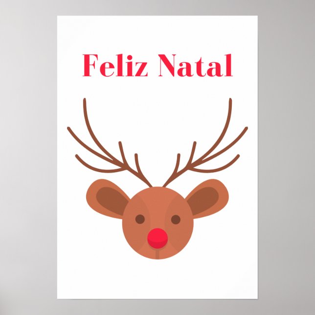 Poster Feliz Natal (Frente)