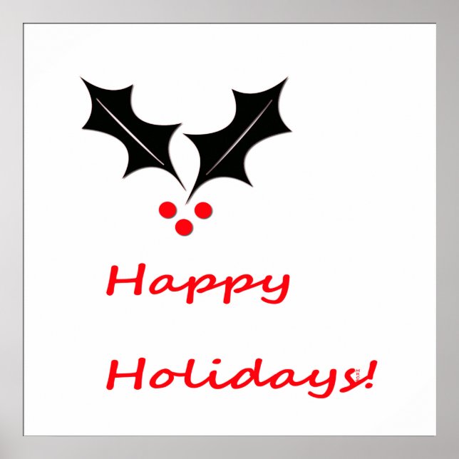 Póster Feliz Natal! (Frente)