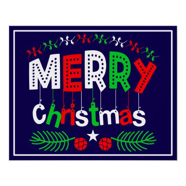 Póster Feliz Natal-85923 (Frente)