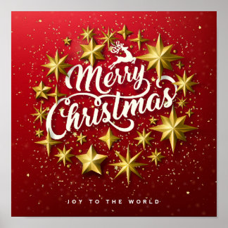 Poster Feliz Natal - Alegria Ao Mundo
