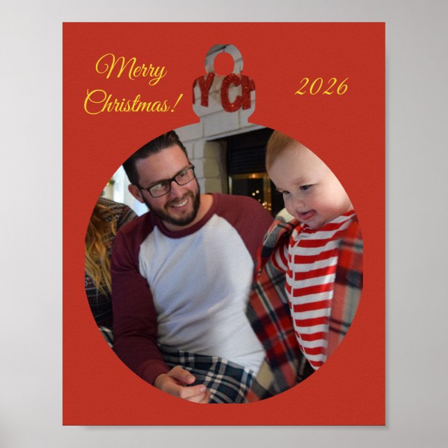 Poster Feliz Natal Clássico (Frente)