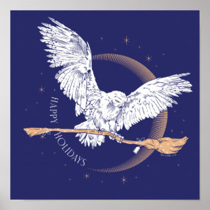 Poster Feliz Natal Entrega da Hedwig