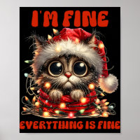 Feliz Natal Gato Estou bem Está tudo bem
