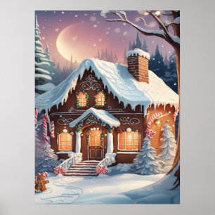 Poster Feliz Natal Gingercake House