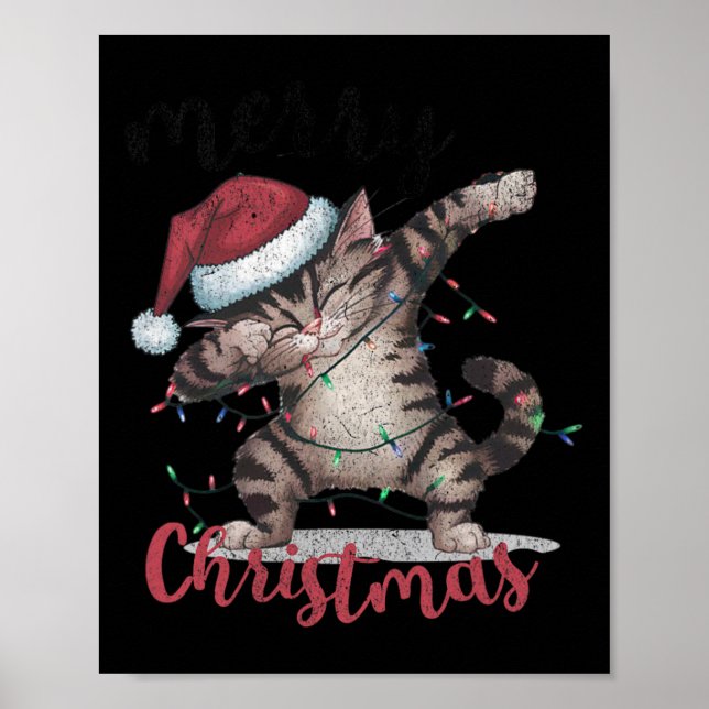 Poster Feliz Natal Negro (Frente)