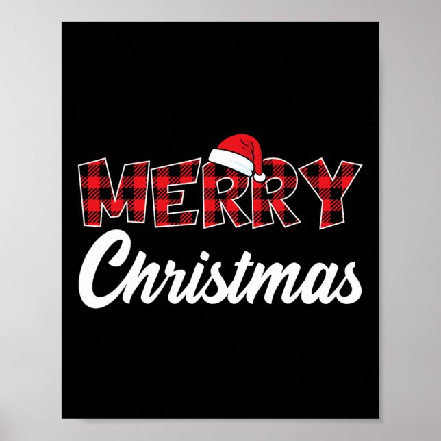 Poster Feliz Natal Papai Noel (Frente)