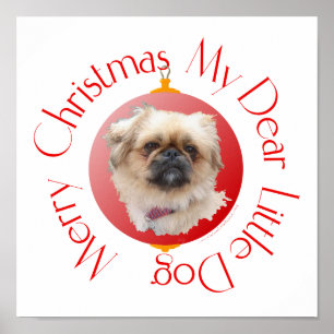 Poster Feliz Natal Pékinese