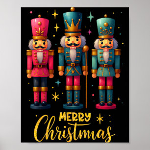 Poster Feliz Natal Quebra-Nozes Ballet Dança Mulheres Cri