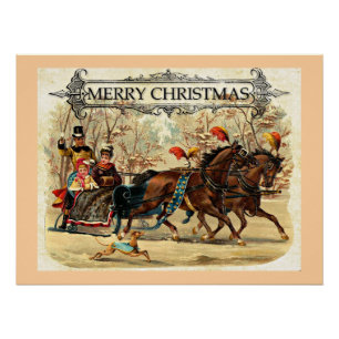 Póster Feliz Natal Saudações