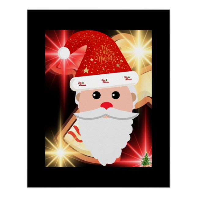 Póster Feliz Navidad  (Frente)