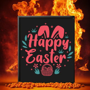 Póster Feliz Ogster - Dia do Ovo de Páscoa