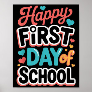 Poster Feliz Primeiro Dia de Professores