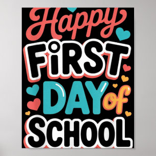 Poster Feliz Primeiro Dia de Professores