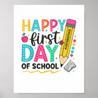 Feliz Primeiro Dia De Professores De Lápis Na Esco