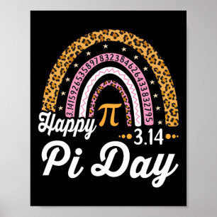 Poster Feliz Professor de Matemática Pi Day Leopa