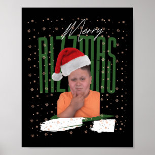 Poster Feliz Rizzler Natal Férias Rizzler Adolescentes