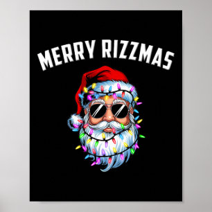 Poster Feliz Rizzmas Adolescentes Crianças Papais noeis E