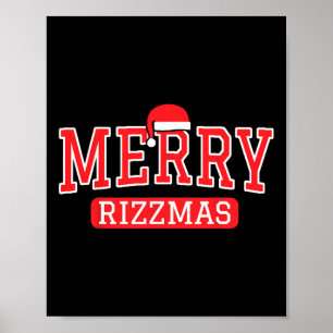 Poster Feliz Rizzmas Crianças Adolescentes Escola Engraça