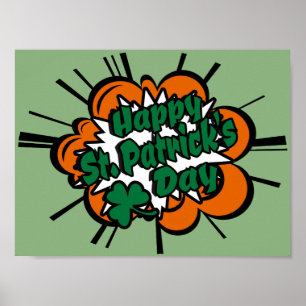 Póster Feliz Rua, Dia de Patrick