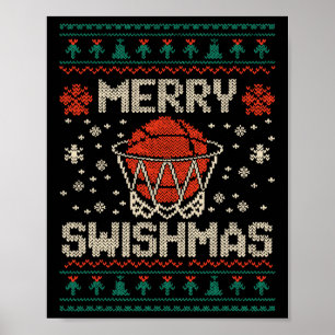 Poster Feliz Swishmas Feia de Natal Bysketll