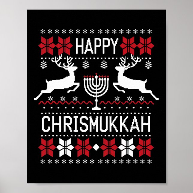 Poster Feliz Tudo - Feliz Chrismukkah (Frente)