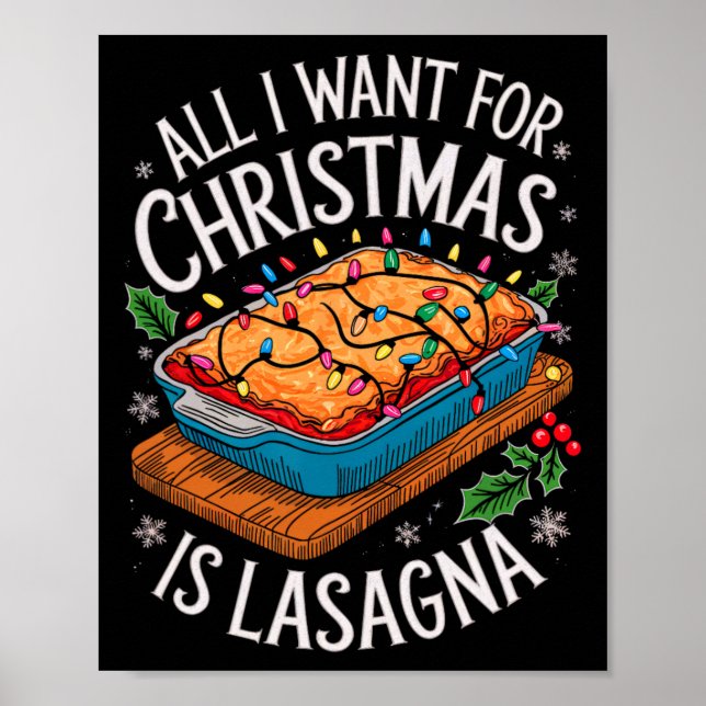 Poster Feliz Xmas Tudo O Que Quero Para Os Homens De Lasa (Frente)