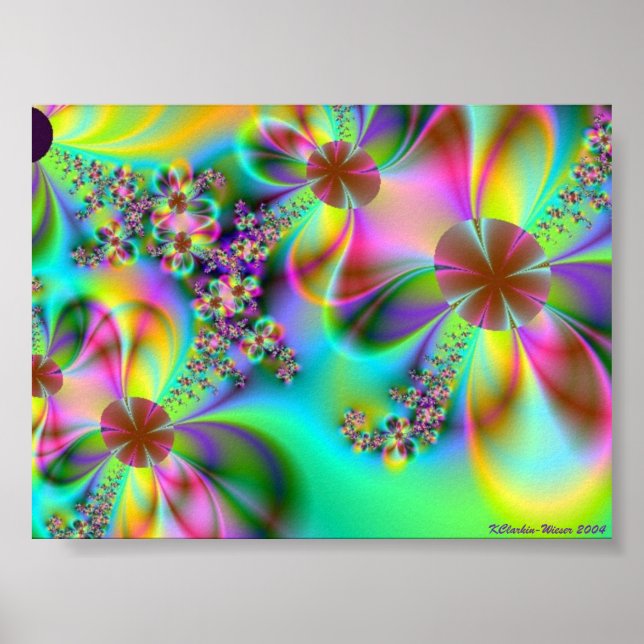 Póster Felizes Flores (Frente)