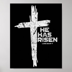 Poster Felz pascoa Jesus Que Arriscou Cristão Religioso