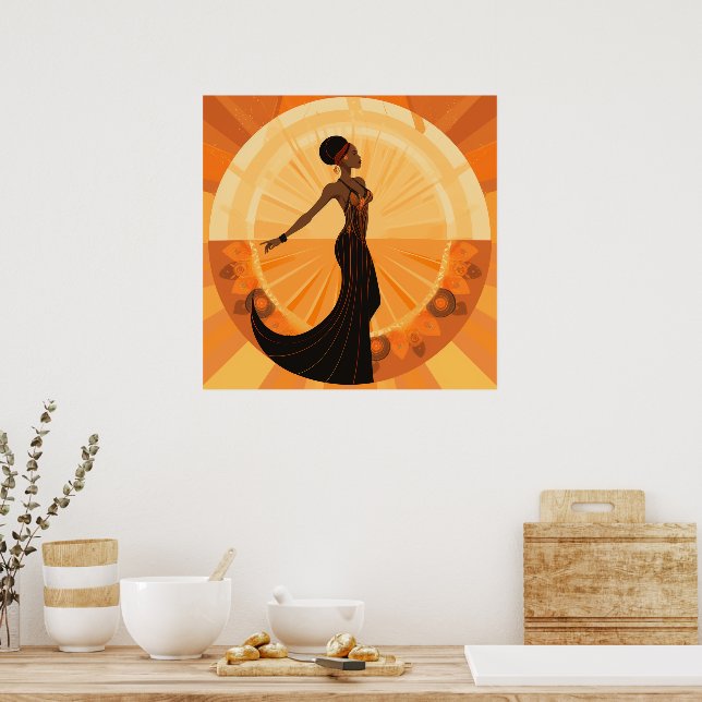 POSTER FEMININO DIVINO #5 (Cozinha)