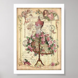 poster feminino do manequim