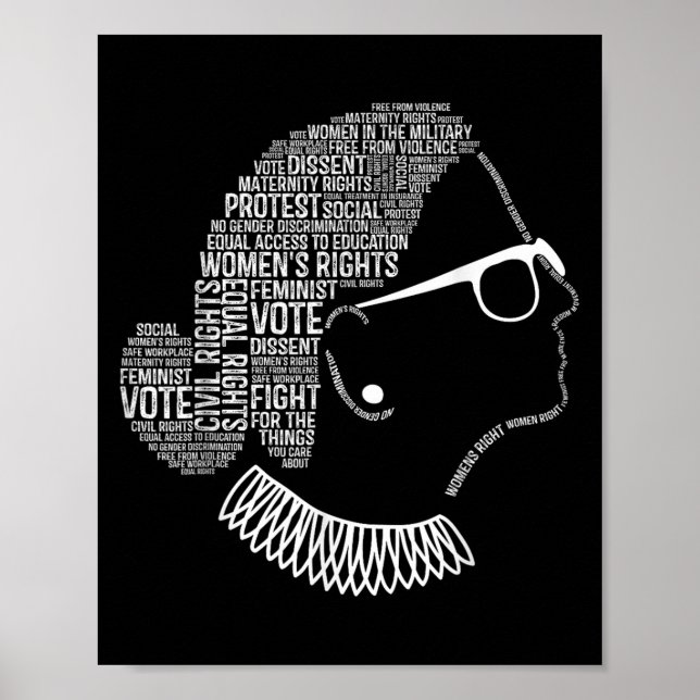 Poster Feminism Quotes Feminist Womens Rights  (Frente)