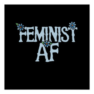 Póster Feminista AF