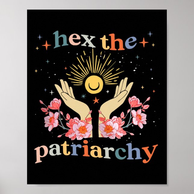 Poster Feminista da Bruxa Pro Choice (Frente)