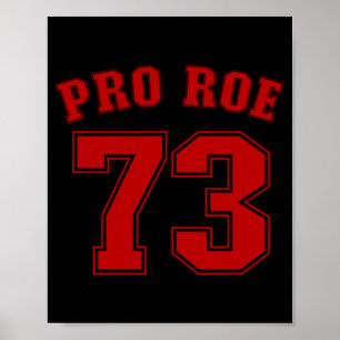 Poster Feminista do Pro Roe V Wade em Direitos da Mulher