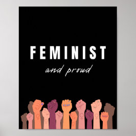 Poster Feminista E Orgulhosa
