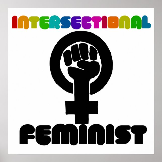 Poster feminista interseccional (Frente)