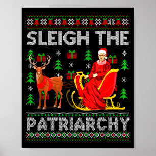 Poster Feminista Ruth Bader Ginsburg Rbg Natal Trenó O P