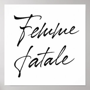 Poster Femme Fatale