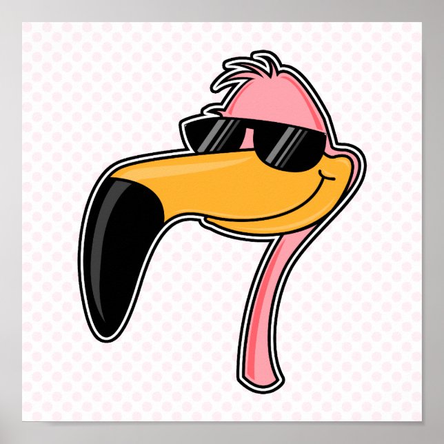 Póster Fender Flamingo (Frente)
