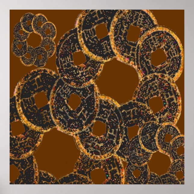 POSTER FENG SHUI COINS RING (Frente)