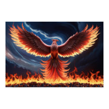 Fenix Ardente Ressurge das Cinzas