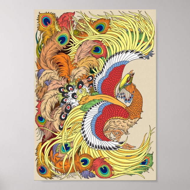 Poster Fênix chinesa (Frente)