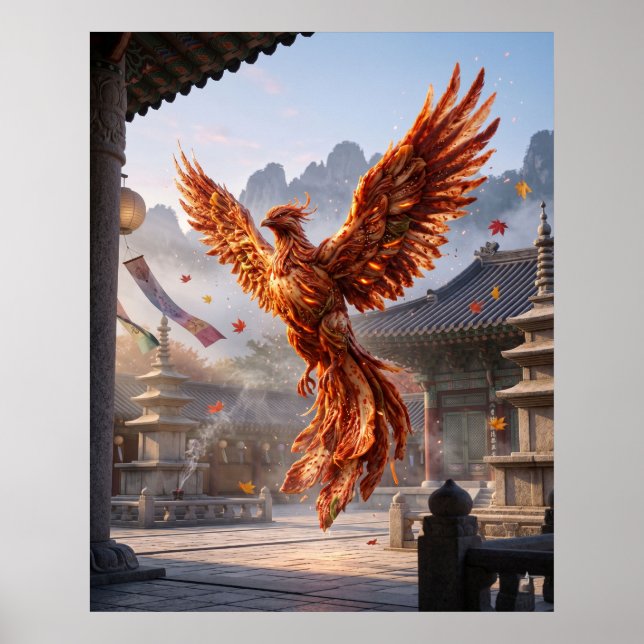 Poster Fênix Kimchi em Ascensão (Frente)