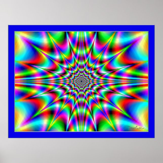 Póster Fenômeno sobrenatural no céu (Frente)